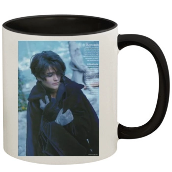 Helena Christensen 11oz Colored Inner & Handle Mug