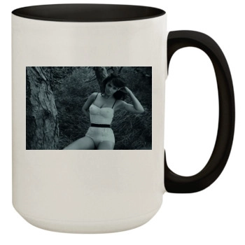 Helena Christensen 15oz Colored Inner & Handle Mug