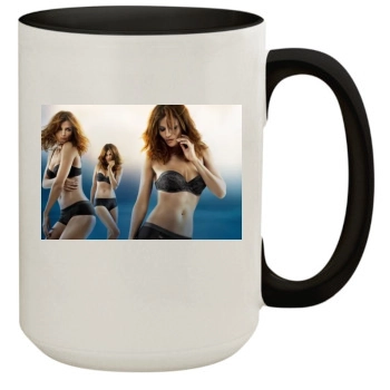 Helena Christensen 15oz Colored Inner & Handle Mug