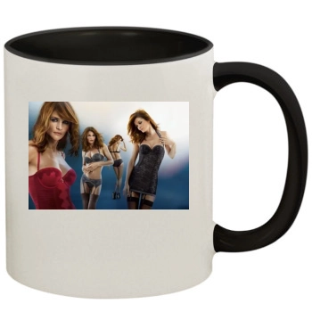 Helena Christensen 11oz Colored Inner & Handle Mug