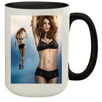 Helena Christensen 15oz Colored Inner & Handle Mug