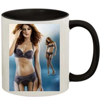 Helena Christensen 11oz Colored Inner & Handle Mug