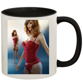 Helena Christensen 11oz Colored Inner & Handle Mug