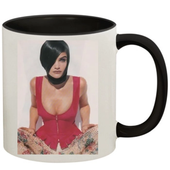 Helena Christensen 11oz Colored Inner & Handle Mug