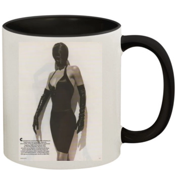 Helena Christensen 11oz Colored Inner & Handle Mug