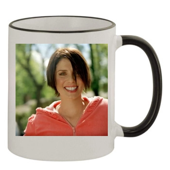 Sadie Frost 11oz Colored Rim & Handle Mug