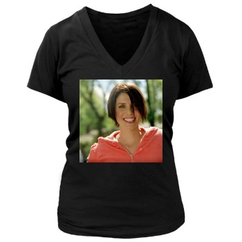 Sadie Frost Women's Deep V-Neck TShirt