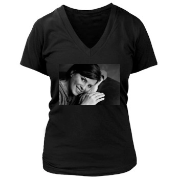 Sadie Frost Women's Deep V-Neck TShirt