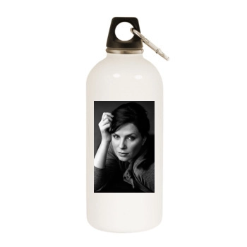 Sadie Frost White Water Bottle With Carabiner