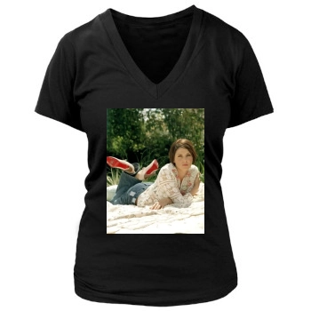 Sadie Frost Women's Deep V-Neck TShirt