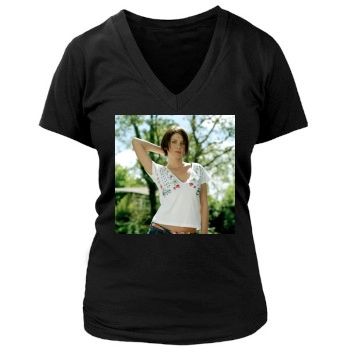 Sadie Frost Women's Deep V-Neck TShirt