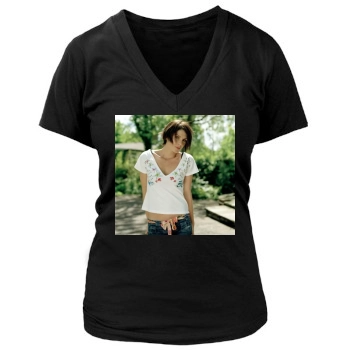 Sadie Frost Women's Deep V-Neck TShirt