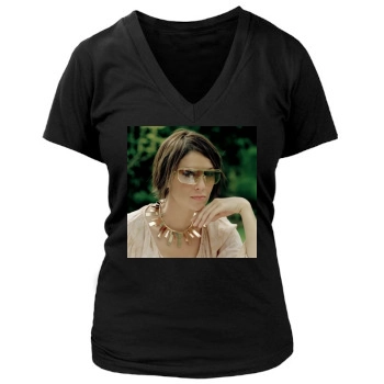 Sadie Frost Women's Deep V-Neck TShirt