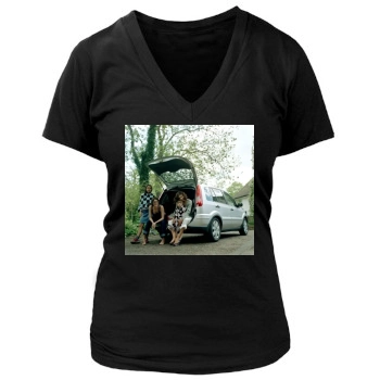 Sadie Frost Women's Deep V-Neck TShirt