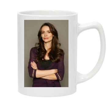 Saffron Burrows 14oz White Statesman Mug