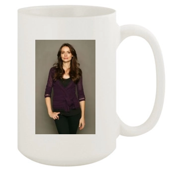 Saffron Burrows 15oz White Mug