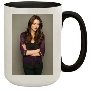 Saffron Burrows 15oz Colored Inner & Handle Mug