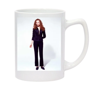 Saffron Burrows 14oz White Statesman Mug