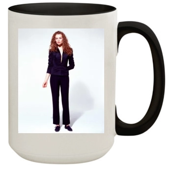 Saffron Burrows 15oz Colored Inner & Handle Mug