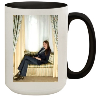 Saffron Burrows 15oz Colored Inner & Handle Mug