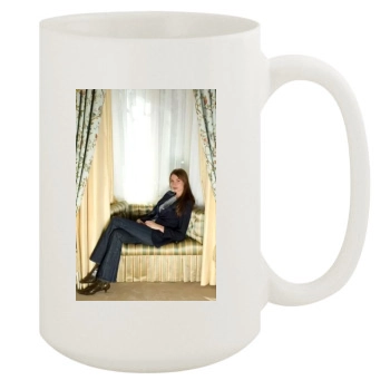 Saffron Burrows 15oz White Mug