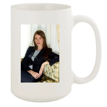 Saffron Burrows 15oz White Mug