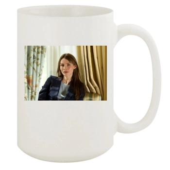 Saffron Burrows 15oz White Mug