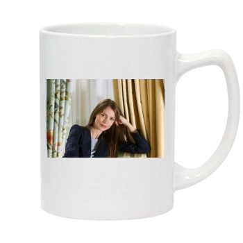 Saffron Burrows 14oz White Statesman Mug