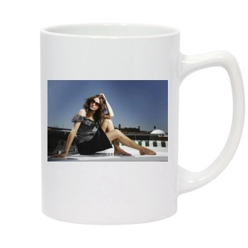 Saffron Burrows 14oz White Statesman Mug