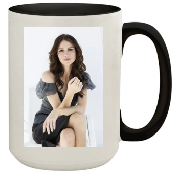 Saffron Burrows 15oz Colored Inner & Handle Mug