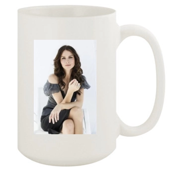 Saffron Burrows 15oz White Mug