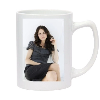 Saffron Burrows 14oz White Statesman Mug