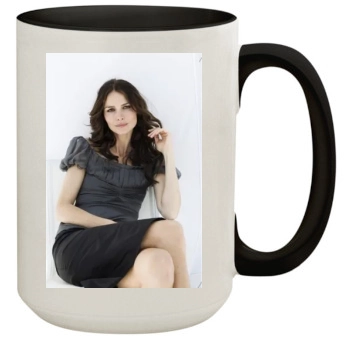 Saffron Burrows 15oz Colored Inner & Handle Mug