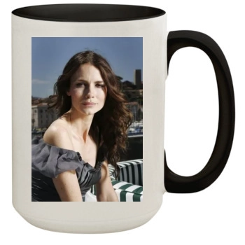 Saffron Burrows 15oz Colored Inner & Handle Mug