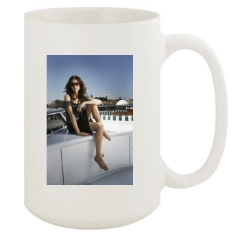 Saffron Burrows 15oz White Mug