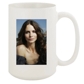 Saffron Burrows 15oz White Mug