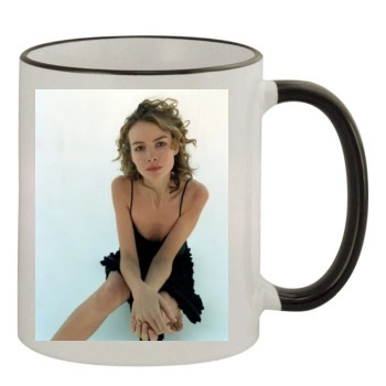 Saffron Burrows 11oz Colored Rim & Handle Mug