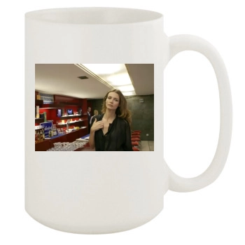 Saffron Burrows 15oz White Mug