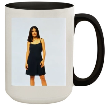 Salma Hayek 15oz Colored Inner & Handle Mug