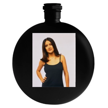 Salma Hayek Round Flask