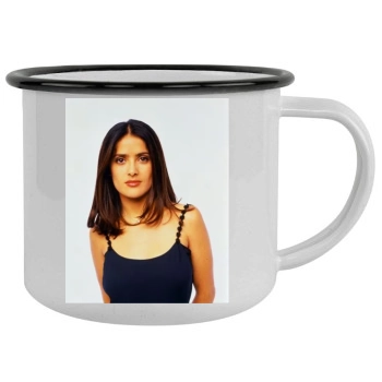 Salma Hayek Camping Mug