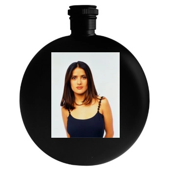 Salma Hayek Round Flask