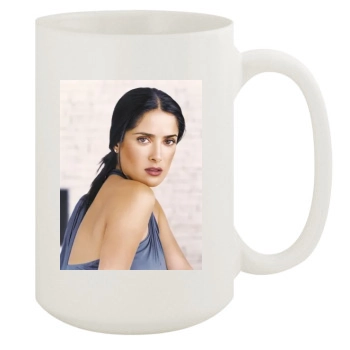 Salma Hayek 15oz White Mug