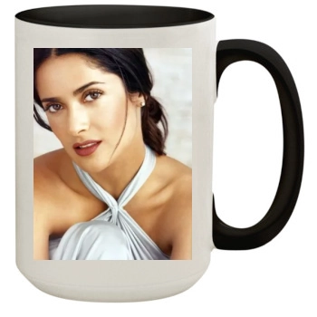 Salma Hayek 15oz Colored Inner & Handle Mug