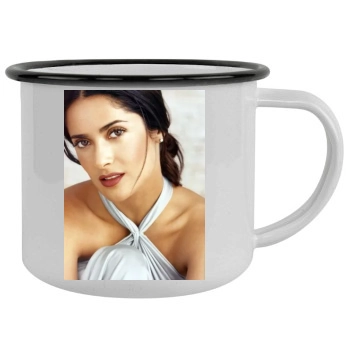 Salma Hayek Camping Mug