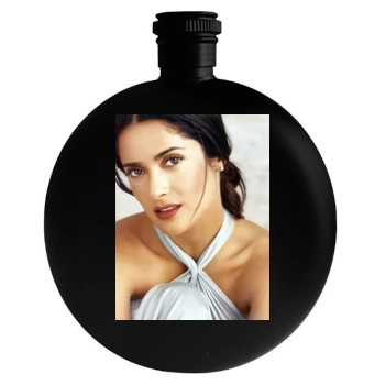 Salma Hayek Round Flask