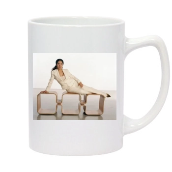 Salma Hayek 14oz White Statesman Mug