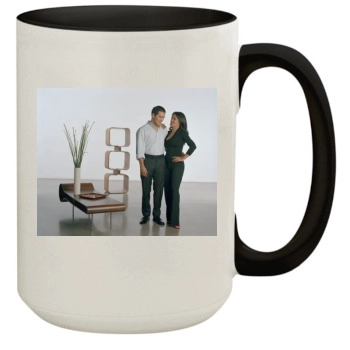 Salma Hayek 15oz Colored Inner & Handle Mug