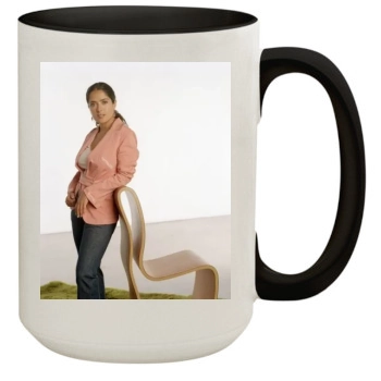 Salma Hayek 15oz Colored Inner & Handle Mug