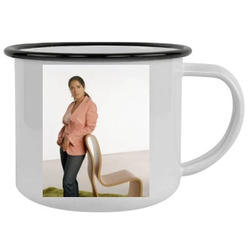 Salma Hayek Camping Mug